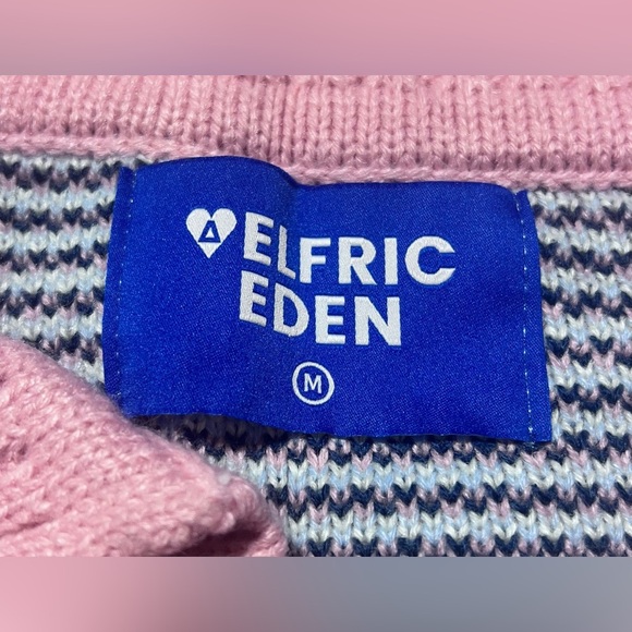 Aelfric Eden - Color Blocking Stripe Sweater - Picture 6 of 9